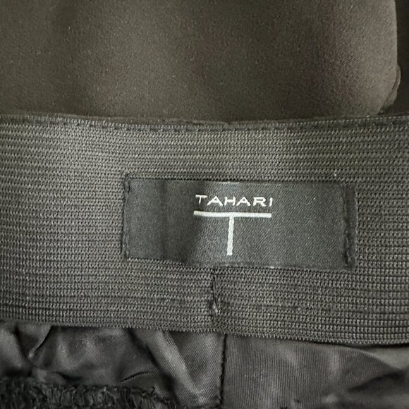 2/$24 Tahari Darted Dress Pants High Rise Black Small #A0354 TRB2 - Picture 5 of 8